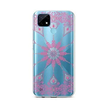 TopQ Kryt Realme C21 silikon Pink Mandala 59849 (Sun-59849)