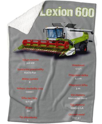 Deka Claas Lexion 600 (Podšití beránkem: ANO)