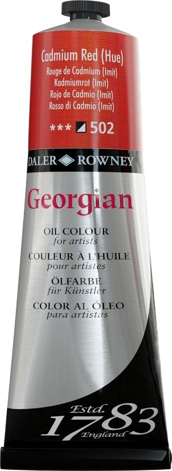 Daler Rowney Georgian Olejová barva Cadmium Red Hue 225 ml 1 ks