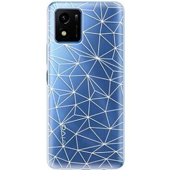 iSaprio Abstract Triangles 03 pro white pro Vivo Y01 (trian03w-TPU3-VivY01)