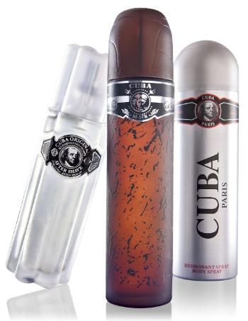 Cuba Black - EDT 100 ml + deodorant ve spreji 200 ml + voda po holení 100 ml