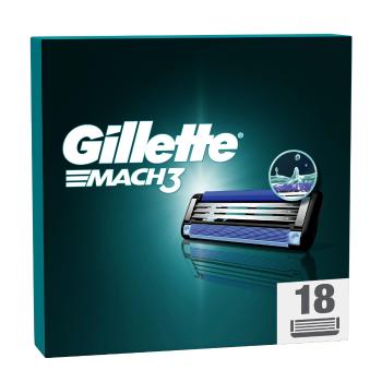 Gillette Mach3 náhradní hlavice 18 ks