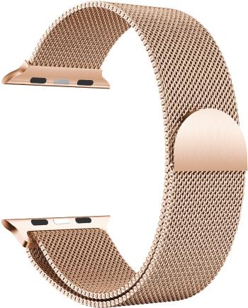 Szíj Eternico Elegance Milanese Apple Watch 42mm / 44mm / 45mm- rózsaarany