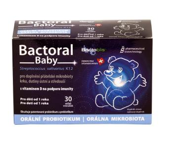 Bactoral Baby s vitamínem D 30 sáčků