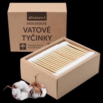 Allnature Ekologické vatové tyčinky 200 ks