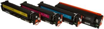 MultiPack HP CF540A, CF541A, CF542A, CF543A - kompatibilní toner HP CF540A, CF541A, CF542A, CF543A, černý + barevný, 1400/3x1300