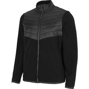 4F JACKET HYBRID M Pánská přechodová bunda, černá, velikost