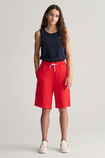 TEPLÁKOVÉ ŠORTKY GANT SHIELD SWEAT SHORTS BRIGHT RED