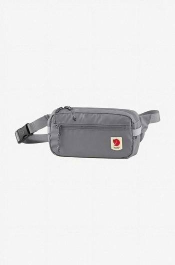 Ledvinka Fjallraven High Coast Hip Pack šedá barva, F23223