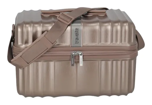 Kufřík na kosmetiku Travelite Paros Beauty Case Cappuccino