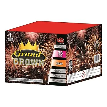 Ohňostroj - baterie výmetnic grand crown  36 ran  (8595596311521)