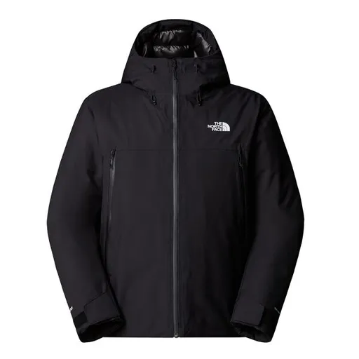 The North Face M RANGE DOWN HOODED JACKET Pánská péřová bunda, černá, velikost