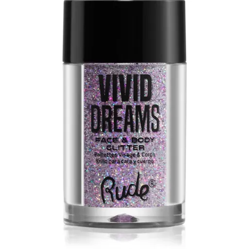 Rude Cosmetics Vivid Dreams třpytky na obličej i tělo odstín Multiverse 2.7 g