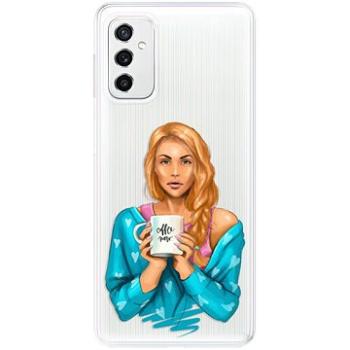 iSaprio Coffe Now pro Redhead pro Samsung Galaxy M52 5G (cofnored-TPU3-M52_5G)