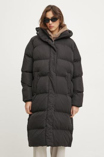 Bunda Superdry dámská, černá barva, zimní, oversize, W5011801A-02A