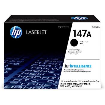 HP originál toner W1470A, black, HP 147A, HP, čierna