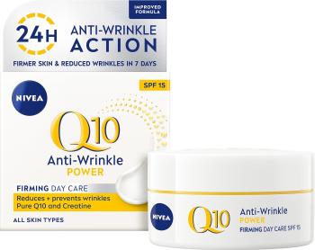 Arckrém NIVEA Q10 Power Anti-Wrinkle + Firming SPF15 Day Cream 50 ml