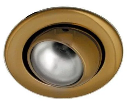 Pohyblivé kulaté stropní svítidlo z mosazi OZR-05