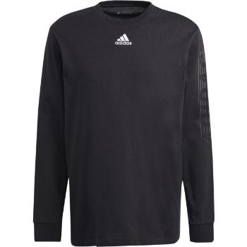 adidas BRAND LOVE LONG SLEEVE TEE Pánské tričko, černá, velikost