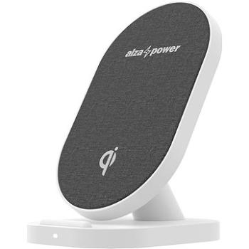 AlzaPower WC110 Wireless Fast Charger bílá (APW-WC110W)