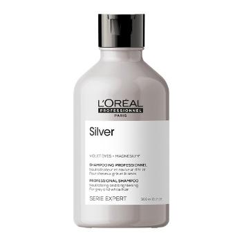 L´Oréal Professionnel Stříbrný šampon pro šedé a bílé vlasy Magnesium Silver (Neutralising Shampoo For Grey And White Hair) 300 ml