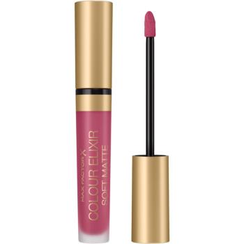 Max Factor Colour Elixir Soft Matte dlouhotrvající tekutá rtěnka odstín 020 Blushing Peony 4 ml