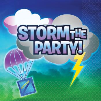 Amscan Ubrousky Battle Royal - Storm the party 33 x 33 cm