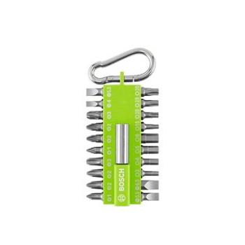Bosch Sada skrutkovacích bitov s karabínou (svetlo zelená), 21 ks (2607002823)