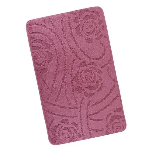 Bellatex Koupelnová předložka Bany Růže lila, 60 x 100 cm