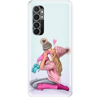 iSaprio Kissing Mom - Blond and Girl pro Xiaomi Mi Note 10 Lite (kmblogirl-TPU3_N10L)