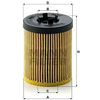 MANN-FILTER HU611/1x pro vozy CADILLAC, OPEL, SAAB (HU611/1x)