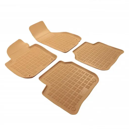 Gumové autokoberce Rezaw-Plast Škoda Superb II. 2008-2015 (béžové)