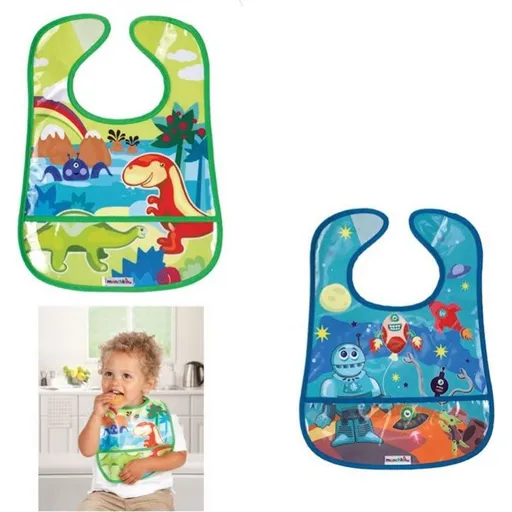 Munchkin Barevný bryndák 2 ks robot a dino