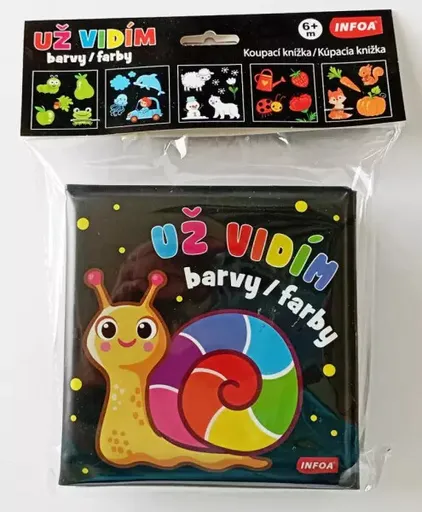 Koupací leporelo - Už vidím barvy