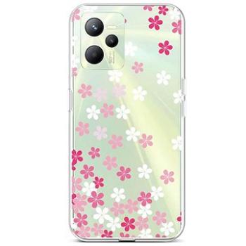 TopQ Kryt Realme C35 Pink Blossom 74569 (Sun-74569)