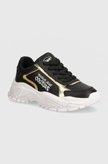 Sneakers boty Versace Jeans Couture Hiker černá barva, 77VA3SV6 ZP319 G89