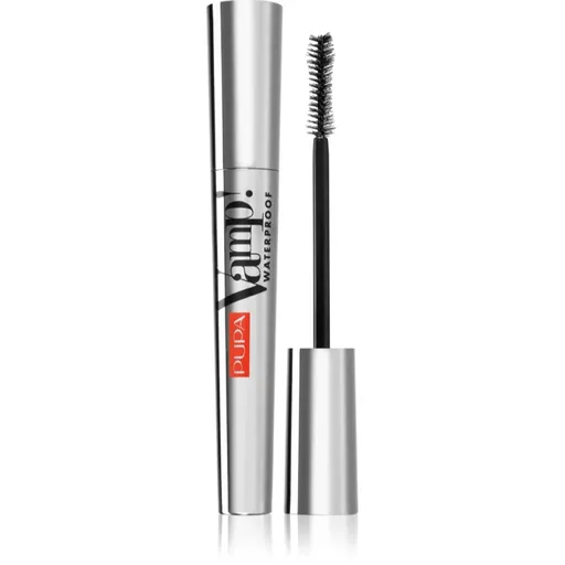 PUPA Milano Vamp! Waterproof voděodolná řasenka pro objem a natočení řas odstín 001 Black 9 ml