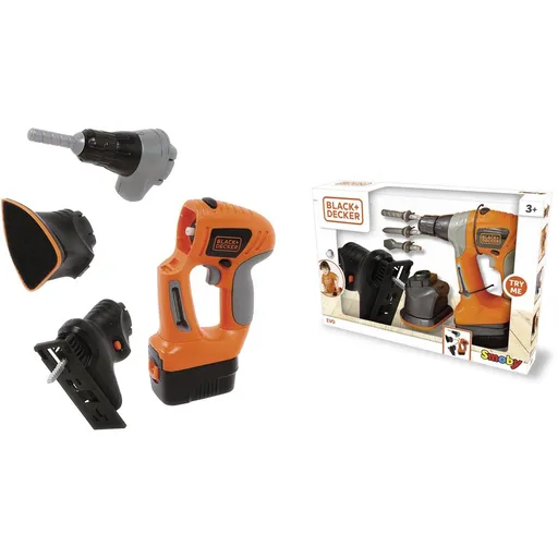 Smoby Black & Decker Sada nářadí 3 v 1