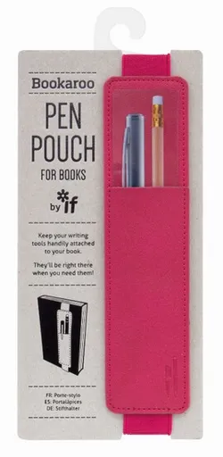 Pouzdro pro pero na knihu - růžové