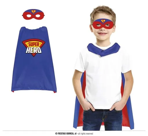 Dětský kostým - Plášť SuperHero - Superhrdina - 70 cm - GUIRCA