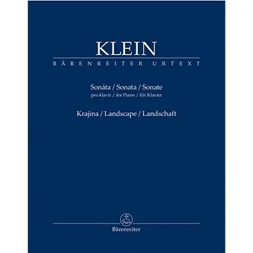 Sonáta pro klavír a Krajina: melodram (9790260109261)
