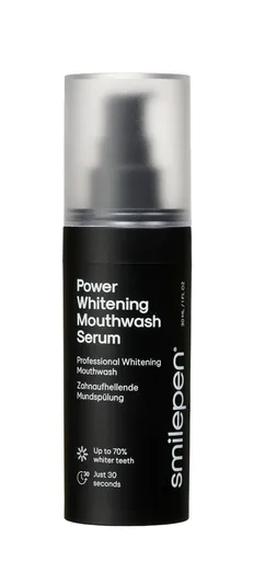 Smilepen Power Whitening Mouthwash Serum, bělicí sérum a ústní výplach, 30 ml + dárek zdarma