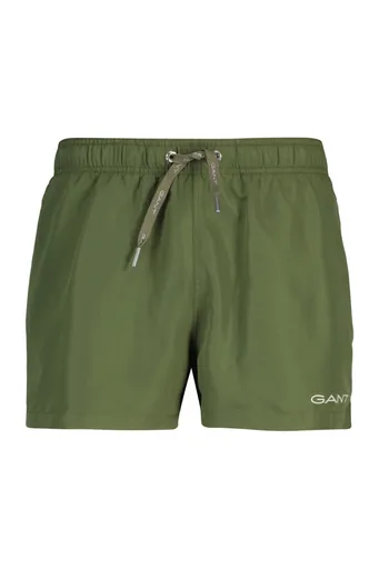 PLAVKY GANT QUICK DRY LOGO SWIM SHORTS DRY HERB GREEN