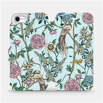 Flipové pouzdro na mobil Apple iPhone 8 - MX07S Ptáčci v trní (5903516022298)