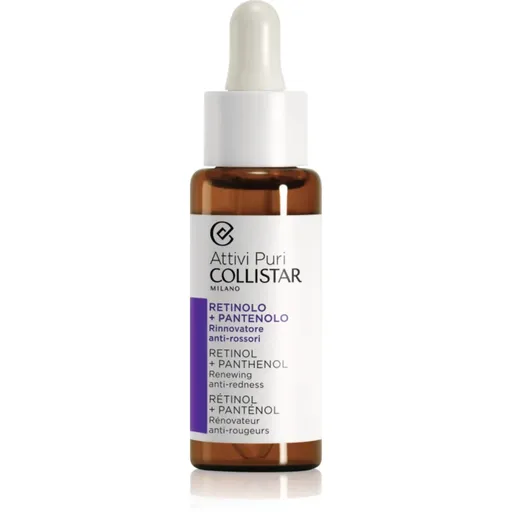 Collistar Attivi Puri® Retinol + Panthenol protivráskové retinolové sérum s panthenolem 30 ml