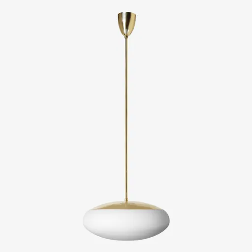 LUCIS závěsné svítidlo DAPHNE ZT 21,3W LED 3000K sklo mosaz opál ZT.L5.D450.84M DALI2 DALI