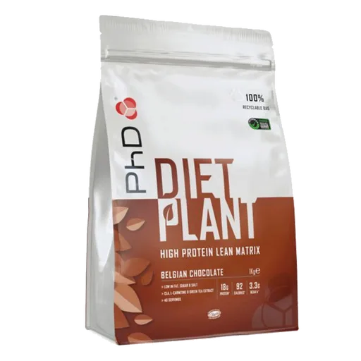 PhD Nutrition Diet Plant Protein 1000g - slaný karamel