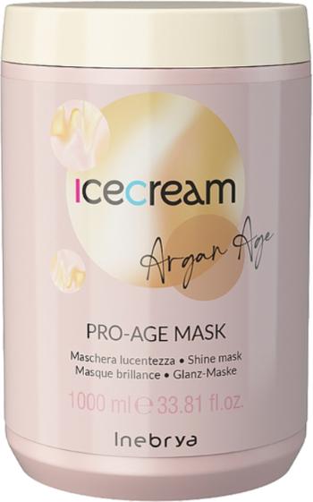 Inebrya Maska pro zářivý lesk vlasů Ice Cream Argan Age (Pro-Age Mask) 1000 ml