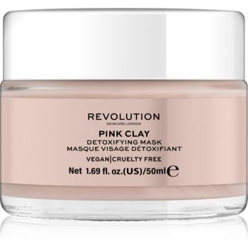 Revolution Skincare Pink Clay detoxikační pleťová maska 50 ml