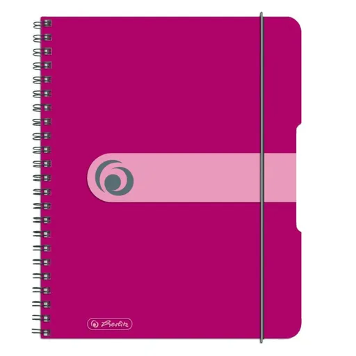 Herlitz - Blok spirálový A5/80 listů, čtvereček